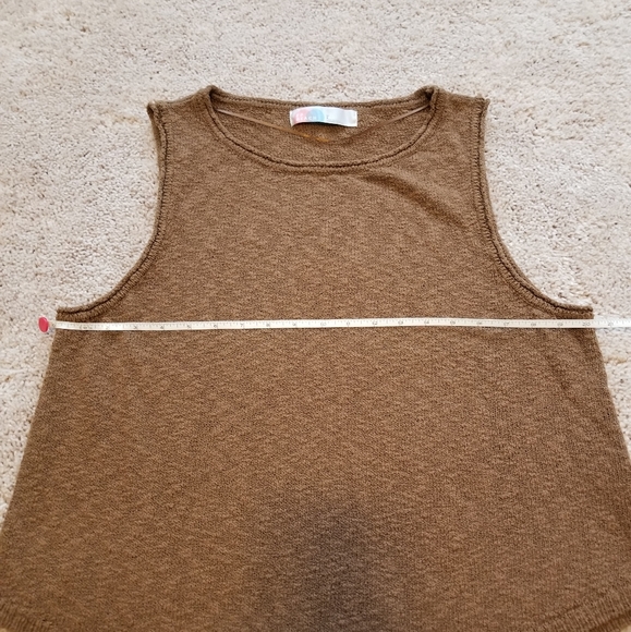 Free People Adelaide Sweater Set Candied Walnut Combo Size L Tank & Pants Set - Picture 8 of 16